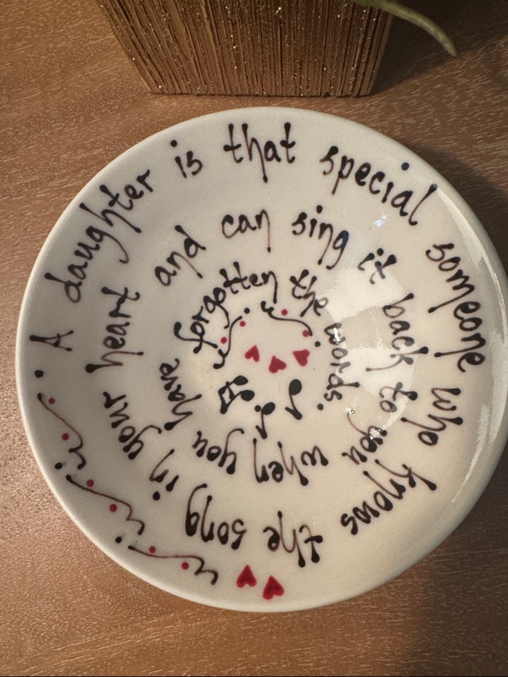 Handmade Daughter Bowl